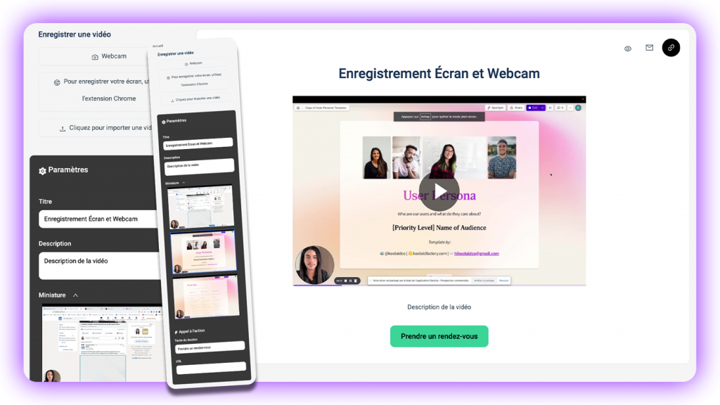 enregistrement-video prospection commerciale