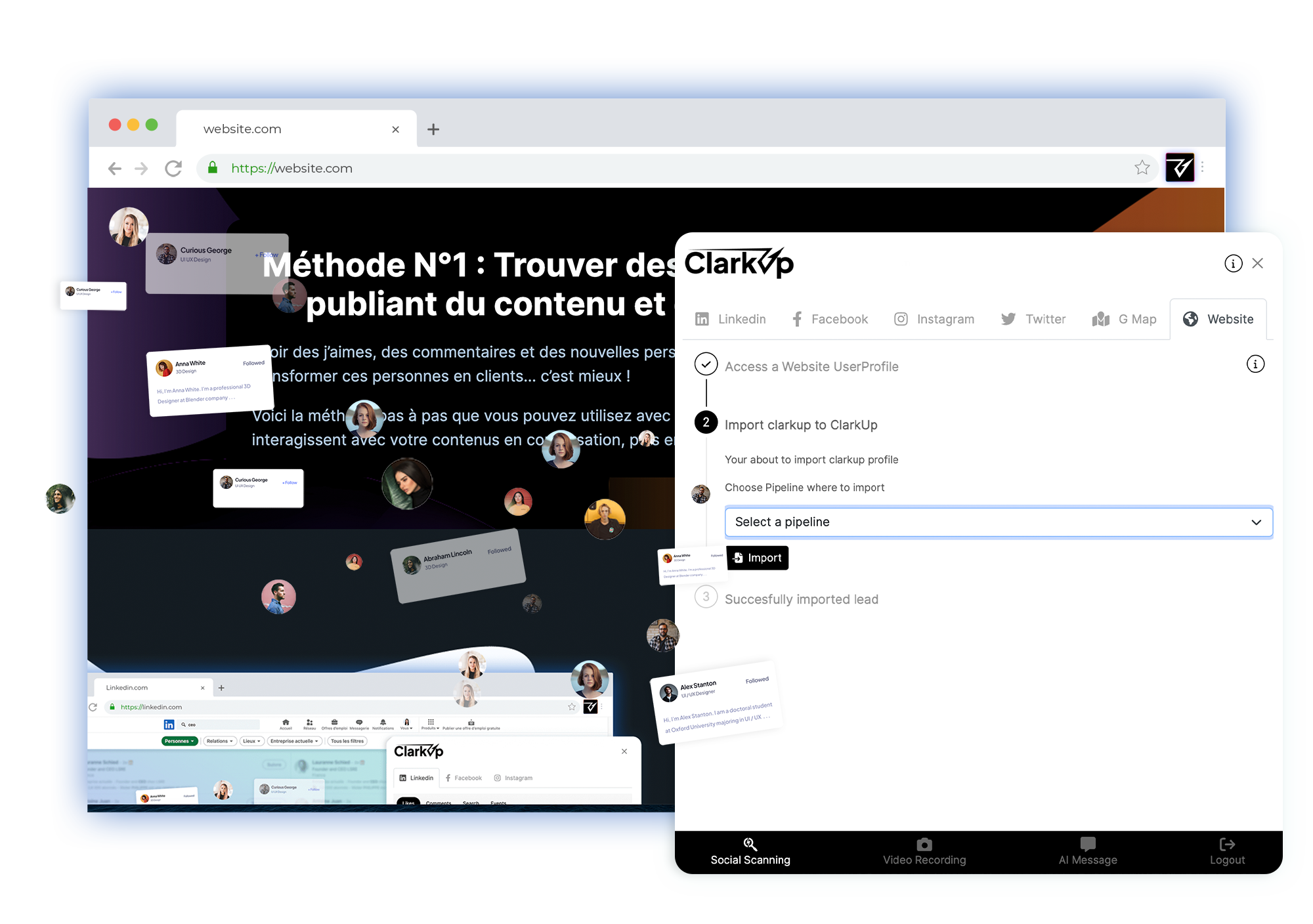 import site web import site web